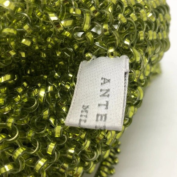 ANTEPRIMA wire Mini Bag Hand Bag Hand Bag Vinyl yellow - Picture 7 of 8